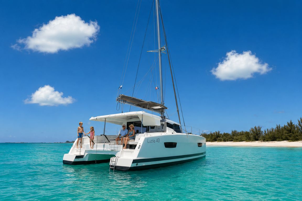 A private charter in Turks and Caicos